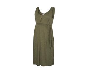 Mamalicious Vestito al ginocchio in jersey per maternità e allattamento Mamalicious verde