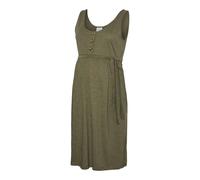 Mamalicious Evi Lia Abk Sleeveless Short Dress Verde XL Donna