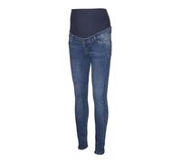 Mamalicious Tanya Piping Vi349 Maternity Jeans Blu S Donna,Bambina