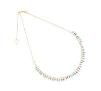 Maman et Sophie GIROCOLLO FRANGE AMAZZONITE TANZANITE E RUBELLITE PIENO ghfrarutzaz17