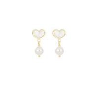 Maman Et Sophie Orecchini Onda Bianca Lobo