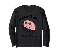Mama's BBQ Walk in Pig out Sunny Summer | Paddy's Irish Pub Maglia a Manica