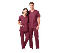 Mama's Divisa Sanitaria Donna/Uomo - No Stiro (bordeaux, XL)