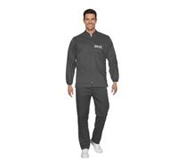 Mama's Divisa Sanitaria Donna/Uomo personalizzata manica lunga con cerniera e taschio ricamato incluso - No Stiro (grigio, 50)