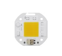 MAMA'S PEARL 3 pezzi senza saldatura AC 220V 50W LED COB Chip Diodo Driverless DOB Modulo 5454 Lampada Perline for Pianta Grow Light Floodlight Spotlight(Warm White,220V 50W)