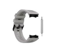 MAMA'S PEARL Cinturino In Silicone Nero Adatto For AMAZFIT T-Rex 2, Cinturino Sportivo Regolabile Di Ricambio For Uomo, Con Strumento Di Rimozione(GRAY)