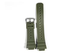 Mama's Pearl Misura Adatta for Casio G-Shock DW5600 Smart Watch Cinturino Sportivo in Silicone Cinturino Impermeabile Fibbia in Acciaio Inossidabile(Army Green)