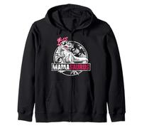 Mamasaurus Funny Mama T Rex Dinosaur Family Match Felpa con Cappuccio