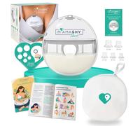 MAMASHY LIBERA + BAG - Tiralatte Elettrico Per Allattamento Indossabile | Custodia omaggio e Guida al'allattamento inclusi.