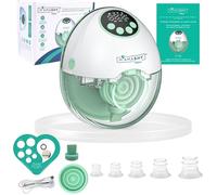 Mamashy Tiralatte Elettrico Indossabile con Guida Vocale in Italiano Tira Latte