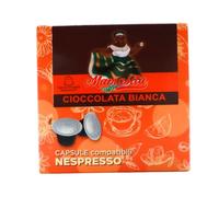 Mamasita Caffè 10 capsule CIOCCOLATA BIANCA compatibile con sistema Nespresso