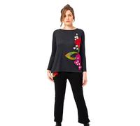 Mamatayoe Top Mimesis Canottiera, Grigio, L Donna