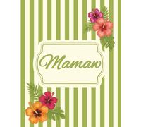 Mamaw Journal: A Beautiful Hibiscus Tropical Themed Lined Notebook for Thoughts, Memories, and Prayers | 120 Medium Ruled Pages for Daily Journaling, Notes, and Gratitude