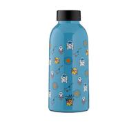 MamaWata - Borraccia Termica 470 ml in Acciaio Inox, Bottiglia Termica 24h Cold 12h Hot Ermetica, Borraccia Personalizzata Space, Borracce Termiche Bambini Ragazzi Adulti BPA Plastic-Free 18,5H cm