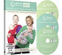 MamaWORKOUT - Rückbildung & Fitness mit Ihrem Baby - 3-DVD-Box zum Sparpreis ++ 1. Rückbildungsgymnastik mit Baby ++ 2. Bauch Beine Po mit Baby ++ 3. ... mit Babytrage ++ von Expertin Verena Wiechers