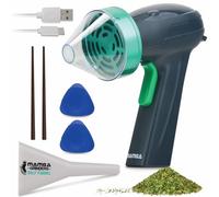 Mamba Monster Macinapepe Elettrico, Macinaspezie USB-C, Verde | 3.5g, condimento da cucina, texture da grossa a fine, batteria 2000 mAh, denti in Alluminio, 6Nm di coppia,facile da riempire