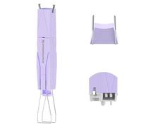 MAMBASNAKE 2 in 1 Keycap Switch Puller per Tastiera Meccanica, Estrattore per Interruttori Copritasti Hot Swappable, Kit di Rimozione Tasti MX per Tastiera Gaming DIY, Viola