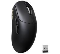 MAMBASNAKE ATTACK SHARK X8PLUS Mouse da Gioco Wireless, Sensore PixArt PAW3395PRO, 40000 DPI, BT/2.4G/Cablato, Mouse Superleggero da 55g, Piedini in PTFE a Doppio Strato, per PC/Xbox/Mac (Nero)