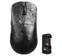 MAMBASNAKE x ATTACK SHARK R11 ULTRA Mouse da gioco wireless in fibra di carbonio, 8000 Hz, 49 g super leggero, 42.000 DPI, sensore PAW3950MAX, chip Nordic 52840, nano-metallo, 20.000 FPS