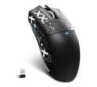 MAMBASNAKE X ATTACK SHARK X11SE Mouse Da Gioco Wireless-Nero