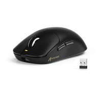 MAMBASNAKE X ATTACK SHARK X8SE 55g Mouse Da Gioco Wireless-Nero | Leggero,25000DPI,Sensore PAW3311,Tri-Mode BT/2.4G/USB-C,80 Milioni Di Clic,500mAh,Driver Web, Per Win/Mac
