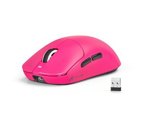 MAMBASNAKE X ATTACK SHARK X8SE 55g Mouse da gioco wireless ultraleggero-25000 DPI,sensore PAW3311,Tri-mode BT/2.4G/USB-C,80 milioni di clic,accelerazione 40G,500mAh,driver web,per Win/Mac-Rosso Bacca
