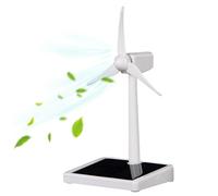 Mambino a solare, giocattoli scientifici per turbine eoliche rotanti assemblate, regole di educazione artigianale del mulino a solare fai -da -te per bambini