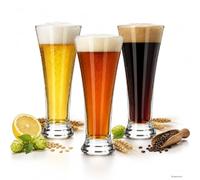 MamboCat Bernd Pub - Set di 3 bicchieri da birra da 0,3 l, per 3 persone