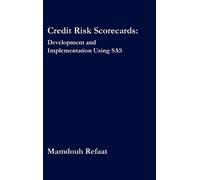 Mamdouh Refaat Credit Risk Scorecards (Copertina rigida)