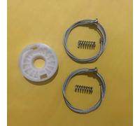 MAMEFVBB Finestrino Alzacristalli CAR STYLING Per VW Per Passat Per Golf Per Bora Per Jetta KIT DI RIPARAZIONE REGOLATORE FINESTRA CLIP POSTERIORE SINISTRA-DESTRA NUOVO Alzacristalli