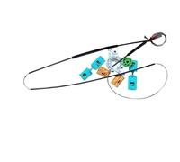 MAMEFVBB Finestrino Alzacristalli Kit Di Riparazione Per Alzacristalli Per A6 4B C5 1997-2005 Anteriore Sinistro O Destro 4B0837461 4B0837462 Alzacristalli(Anteriore sinistro)