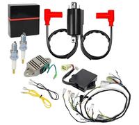 MAMEFVBB Sostituzione Bobina di Accensione per Banshee 350 per YFZ350 1997-2001 Filo Cablaggio Bobina di Accensione CDI Box Regolatore Candela Kit 3GG-82590-20-00