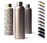 MAMEIDO Borraccia termica 750 ml - Borracce termiche prova di perdite, Thermos acciaio inox senza BPA, bottiglia termica (Rosé Quartz)