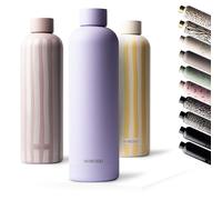 MAMEIDO Borraccia termica 750 ml - Borracce termiche prova di perdite, Thermos acciaio inox senza BPA, bottiglia termica (Lavender Haze)