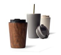 MAMEIDO Tazza Termica 350 ml (Oak Wood)