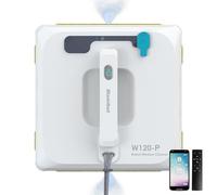 Mamibot W120-P Robot Lavavetri Automatico Spruzzo d'Acqua con Pianificazione Intelligente del Percorso Rilevamento Sensore Anticaduta, per Finestre, Piastrelle, Vetro del Bagno