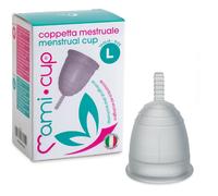 Mamicup® Coppetta Mestruale MADE IN ITALY L Trasparente Riutilizzabile