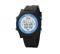 Mamiddle Orologio Digitale Bambino 30M impermeabile per Orologio Bambino con sveglia, chiem, cronometro, calendario, retroilluminazione per età 3-15 anni (Nero)