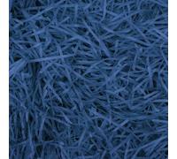 Mamiddle Paglia per Cesti Decorativa - 50g Raffia per Riempimento Regali, Filler per Cestini, Scatole e Decorazioni - Materiale per Party, Matrimoni, Natale (Blu scuro)