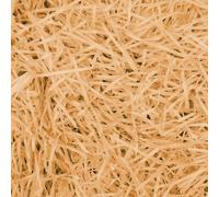 Mamiddle Paglia per Cesti Decorativa - 50g Raffia per Riempimento Regali, Filler per Cestini, Scatole e Decorazioni - Materiale per Party, Matrimoni, Natale (Cachi)