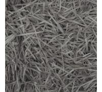Mamiddle Paglia per Cesti Decorativa - 50g Raffia per Riempimento Regali, Filler per Cestini, Scatole e Decorazioni - Materiale per Party, Matrimoni, Natale (Grigio)