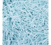 Mamiddle Paglia per Cesti Decorativa - 50g Raffia per Riempimento Regali, Filler per Cestini, Scatole e Decorazioni - Materiale per Party, Matrimoni, Natale (Azzurro chiaro)
