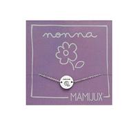 MAMIJUX Bracciale Nonna Idea Regalo in acciaio Regolabile