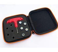 MamimamiH - Pesi da Golf 1g/2g/3g/4g/5g/6g/7g/8g/9g/10g/12g + Custodia + Chiave Inglese Taylormade Rocketballz RBZ Stage 2 Driver FW Fairway Wood Resure, 1g 3g 5g 7g 9g + Case + Wrench