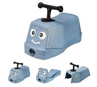 MAMIZO 5 in 1 Cavalcabile per Bambini da 1+ Anni, Macchinina Bambino con 360°Ruote Silenziose,Giocattoli a Dondolo, Walker Bambino,Girello con maniglie,Giocattolo Cavalcabile,EPP,Indoor,Max 20kg, Blu