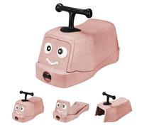 MAMIZO 5 in 1 Cavalcabile per Bambini da 1+Anni, Macchinina Bambino con 360°Ruote Silenziose,Giocattoli a Dondolo, Walker Bambino,Girello con maniglie,Giocattolo Cavalcabile,EPP,Indoor,Max 20kg, Rosa