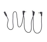 MAMJENNI Alimentatore per Pedale Effetti per Chitarra, Cavo Splitter da 1 a 3 Vie con Isolamento Acustico, Nucleo in Rame PVC Premium per Pedali della Maggior Parte delle Marche,