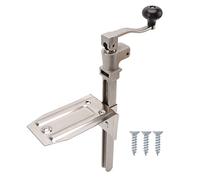 MAMJENNI Apriscatole Manuale da Banco, Base in Acciaio Galvanizzato, Resistente, Asse Antiruggine, Montaggio Facile, Uso Commerciale per Ristoranti, Hotel, Bar