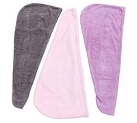 MAMJENNI Asciugamano per capelli in microfibra, per asciugatura rapida, super assorbente, riduce l'effetto crespo, leggero, portatile, per tutti i tipi di capelli, 30x60 cm