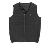 MAMJENNI Gilet Caldo per Uomo e Donna, Giacca Termica Riscaldata con Riscaldamento USB, Controllo della Temperatura Regolabile a 3 Zone, Alimentato a Batteria da 10000mAh, Design (XL)